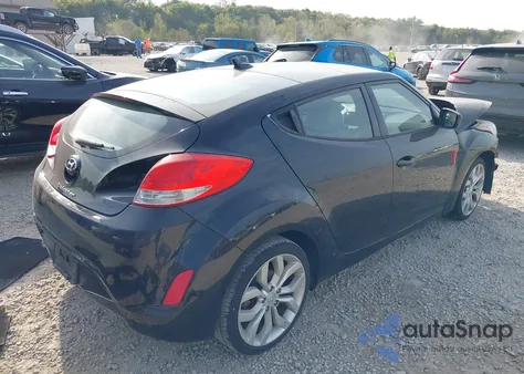 2013 Hyundai Veloster Base W/Gray from USA, damaged, VIN KMHTC6ADXDU118382